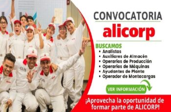 ALICORP Ofrece Empleo con Beneficios y Crecimiento