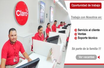 CLARO Busca Talento: Vacantes con Desarrollo Laboral
