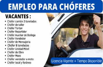 Oportunidad de Empleos para Conductores y Choferes en Diversos Sectores