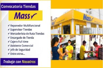 Tiendas Mass: Convocatoria Laboral en Todo el Perú