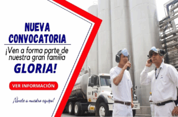 Trabaja en GLORIA: Oportunidades Laborales disponibles