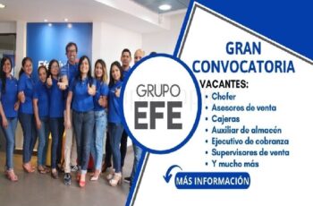 Trabaja en Grupo EFE: Oportunidades en Varias Áreas