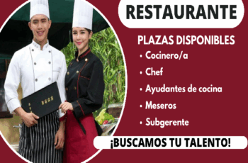 Trabaja en Restaurantes: Oportunidades Disponibles
