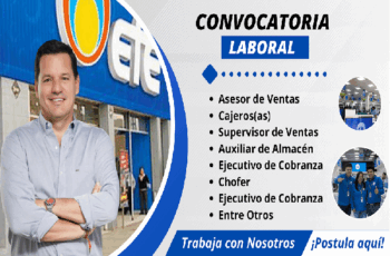 Vacantes Disponibles en Tiendas EFE – Postula Ya