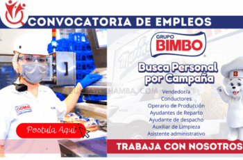 Empleos Disponibles en BIMBO Panadería – Vacantes Disponibles