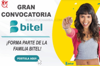 Empleos Disponibles en BITEL: Con Posibilidades de crecimiento