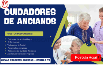 Empleos en Geriatría y Cuidado de Adultos Mayores
