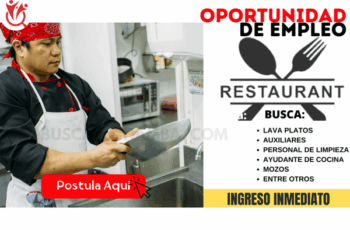 Oportunidades Laborales en Restaurantes – ¡Postula Ahora!