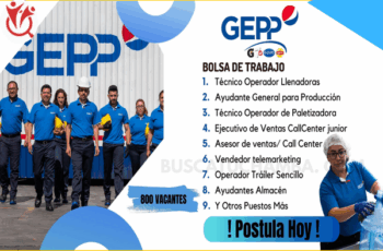 Oportunidades de Trabajo en GEPP: Postúlate a los Mejores Puestos
