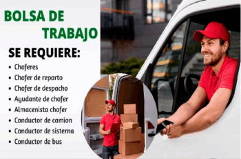 Trabajo para Choferes y Conductores en Empresas