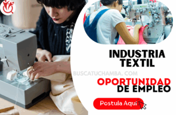 Vacantes Disponibles en Fábricas y Empresas Textiles